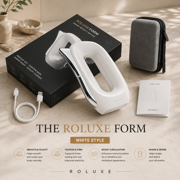 The Roluxe Form — handheld muscle massager